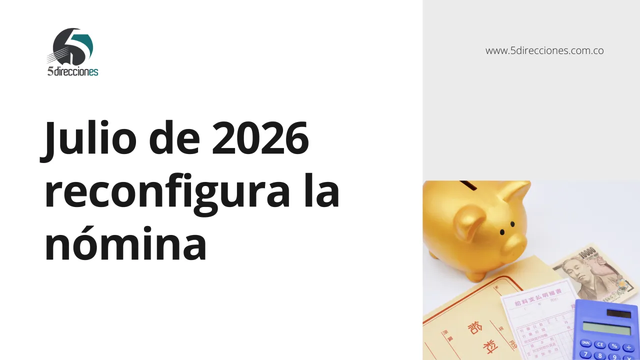Portada — Nómina en julio de 2026: el mes en que las empresas deben recalibrar jornada, descansos y costo laboral